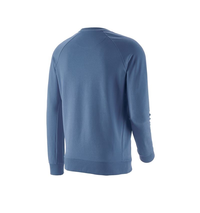 T-Shirts, Pullover & Skjorter: e.s. Sweatshirt cotton stretch + kobolt 3