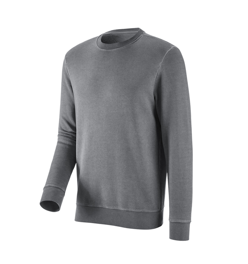 T-Shirts, Pullover & Skjorter: e.s. Sweatshirt vintage poly cotton + cement vintage 3