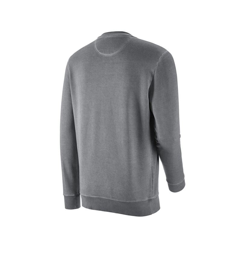 T-Shirts, Pullover & Skjorter: e.s. Sweatshirt vintage poly cotton + cement vintage 4