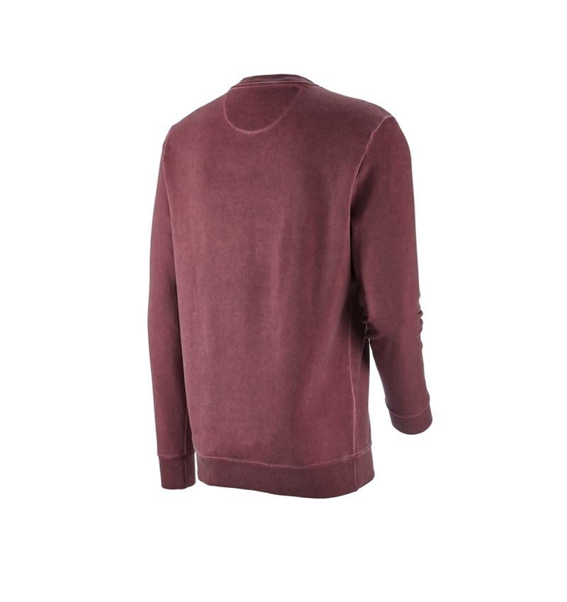 T-Shirts, Pullover & Skjorter: e.s. Sweatshirt vintage poly cotton + rubin vintage 3