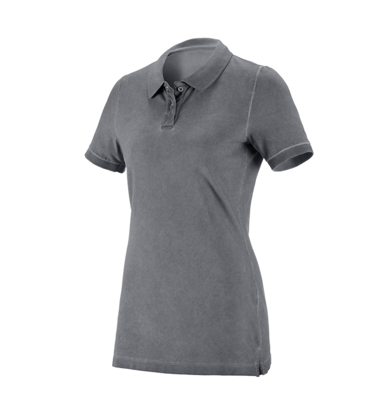 Emner: e.s. Polo-Shirt vintage cotton stretch, damer + cement vintage 3