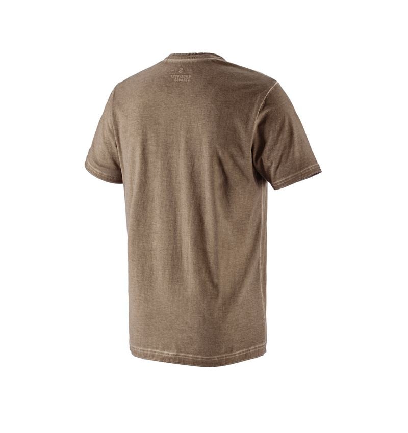 T-Shirts, Pullover & Skjorter: T-shirt e.s.motion ten + aksebrun vintage 2