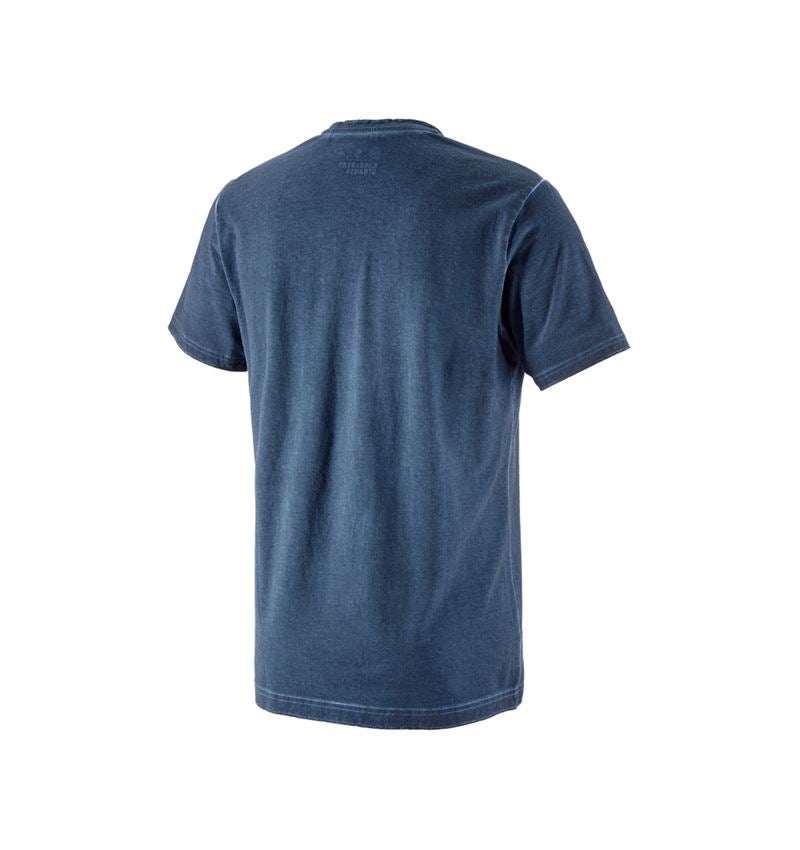 T-Shirts, Pullover & Skjorter: T-shirt e.s.motion ten + skifferblå vintage 3