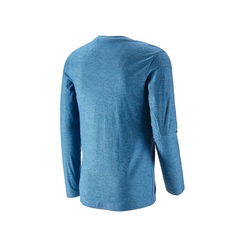T-Shirts, Pullover & Skjorter: Longsleeve e.s.vintage + aktikblå melange 3