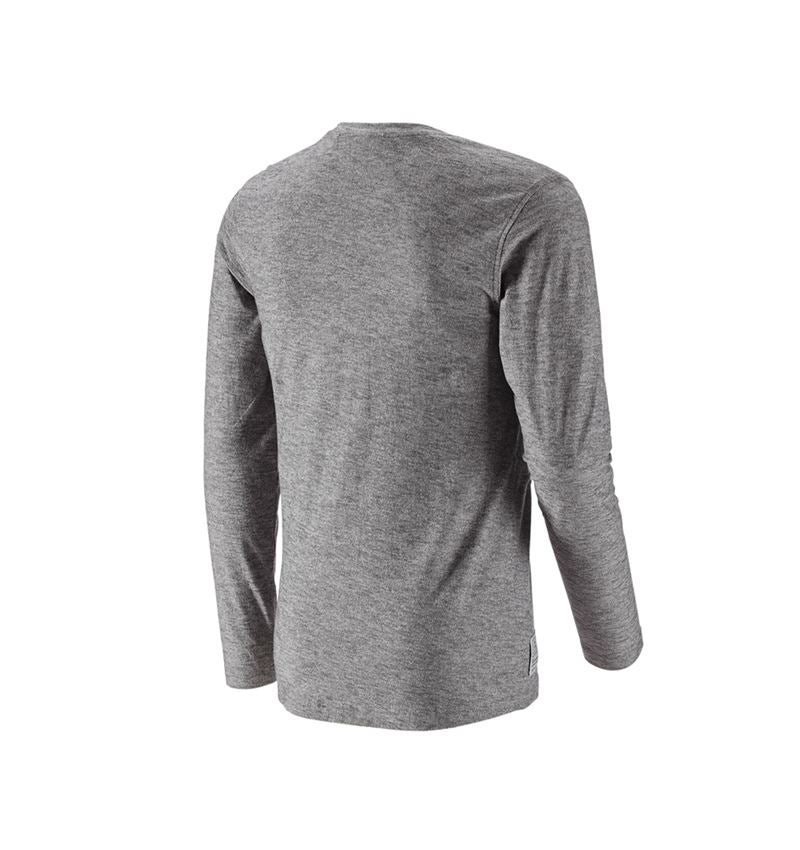 T-Shirts, Pullover & Skjorter: Longsleeve e.s.vintage + sort melange 3
