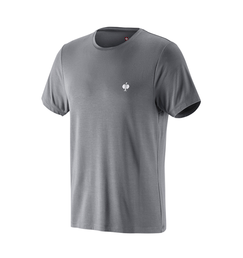 T-Shirts, Pullover & Skjorter: Modal-shirt e.s. ventura vintage + basaltgrå 2