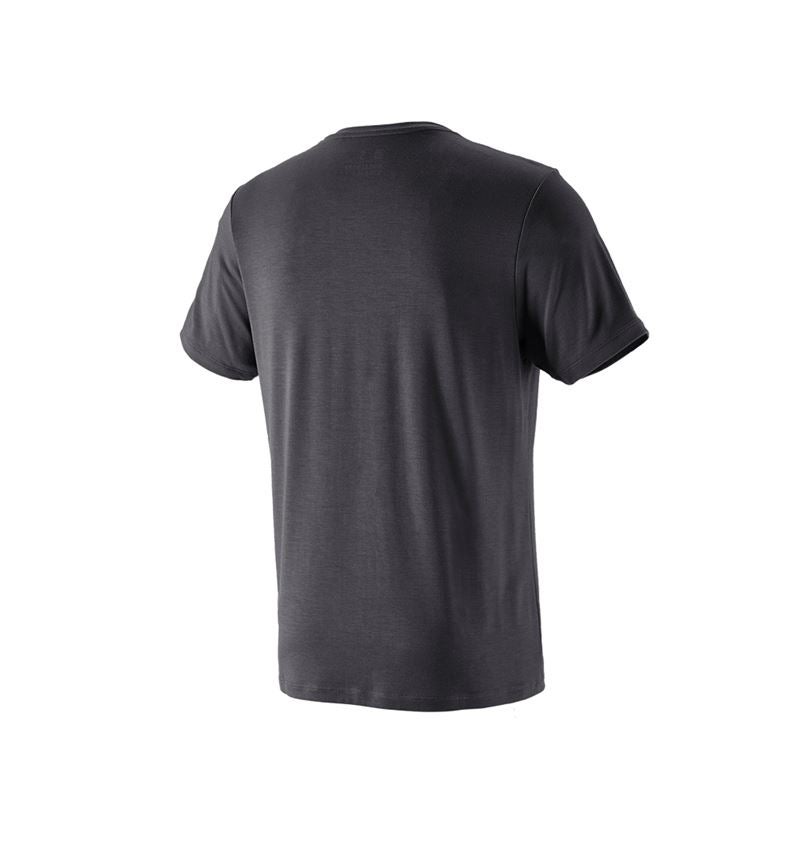 T-Shirts, Pullover & Skjorter: Modal-shirt e.s. ventura vintage + sort 3
