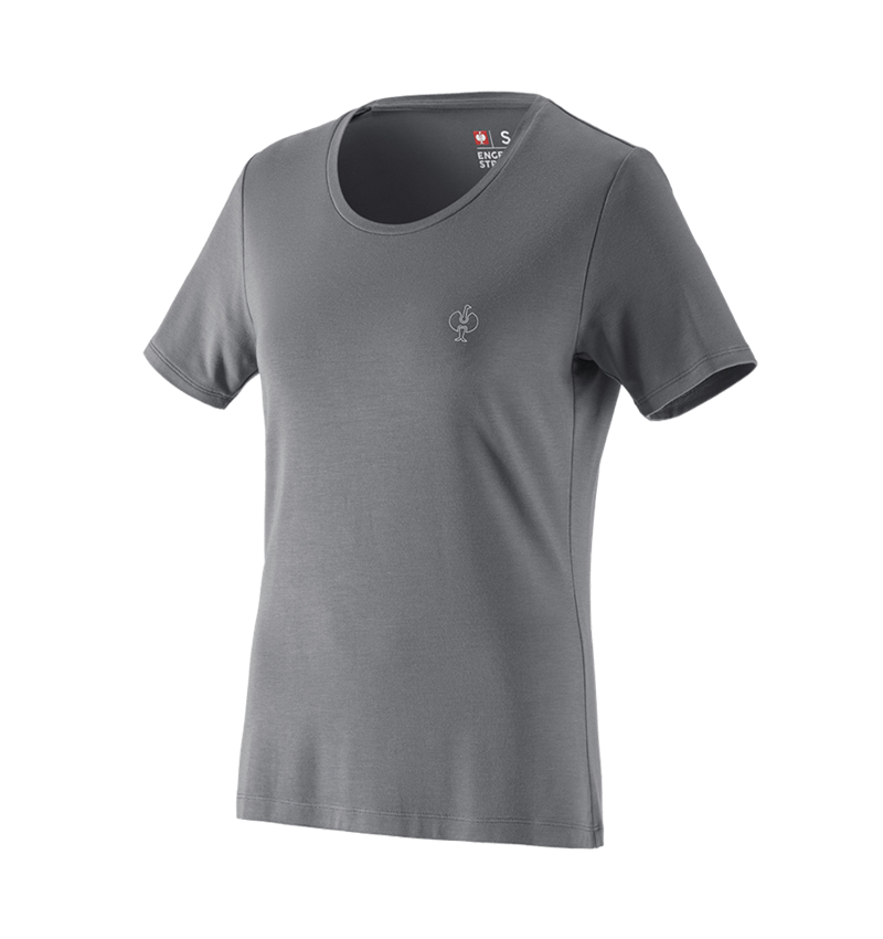 Emner: Modal-shirt e.s. ventura vintage, damer + basaltgrå 2