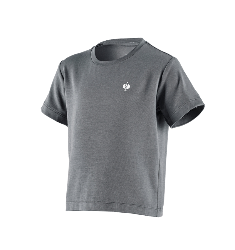 T-Shirts, Pullover & Skjorter: Modal-shirt e.s. ventura vintage, børn + basaltgrå 2