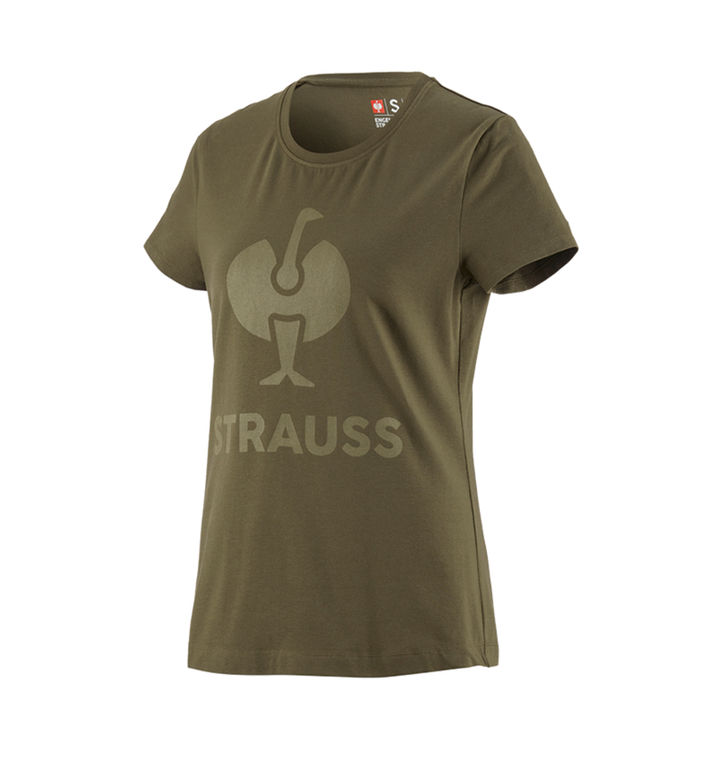 T-Shirts, Pullover & Skjorter: T-Shirt e.s.concrete, damer + slamgrøn 2