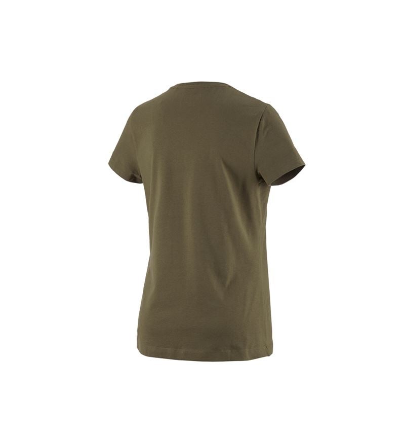 T-Shirts, Pullover & Skjorter: T-Shirt e.s.concrete, damer + slamgrøn 3