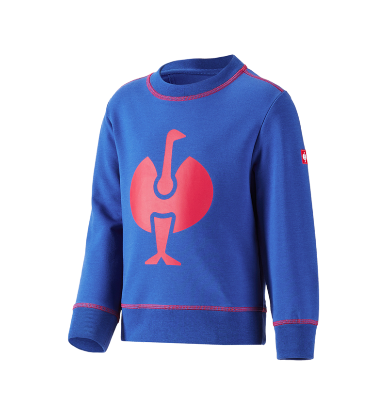 T-Shirts, Pullover & Skjorter: Sweat-shirt e.s.motion 2020, børne + kornblå/ildrød 1