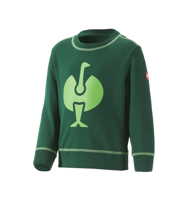 Emner: Sweat-shirt e.s.motion 2020, børne + grøn/havgrøn 1