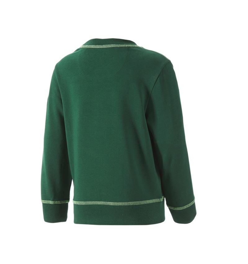 T-Shirts, Pullover & Skjorter: Sweat-shirt e.s.motion 2020, børne + grøn/havgrøn 2