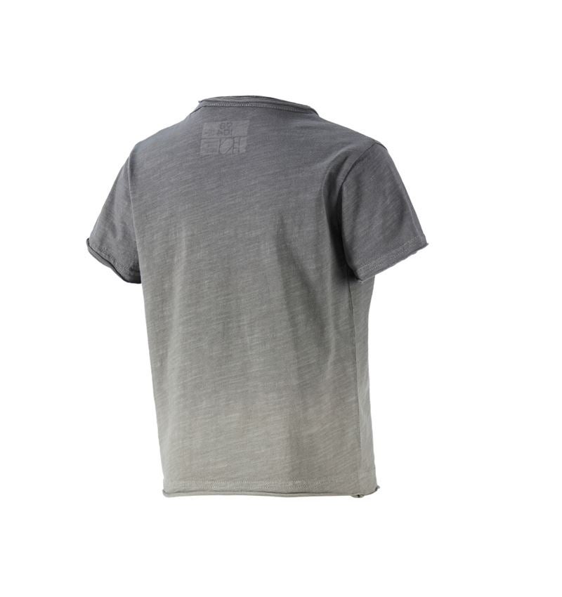 T-Shirts, Pullover & Skjorter: e.s. T-Shirt denim workwear, børne + granit vintage 2