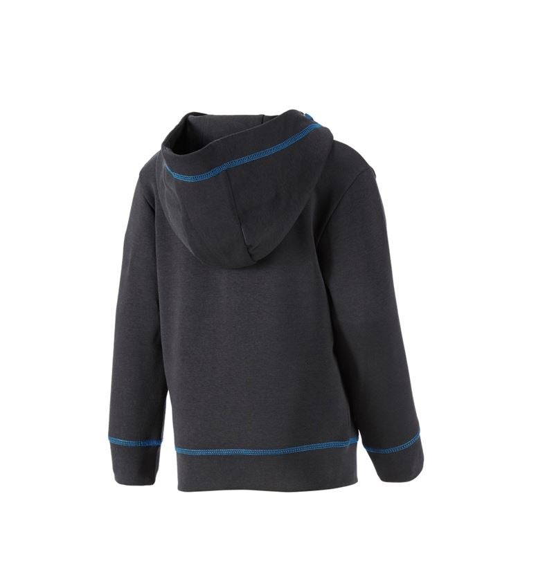 T-Shirts, Pullover & Skjorter: Hoody-Sweatshirt e.s.motion 2020, børne + grafit/ensianblå 2
