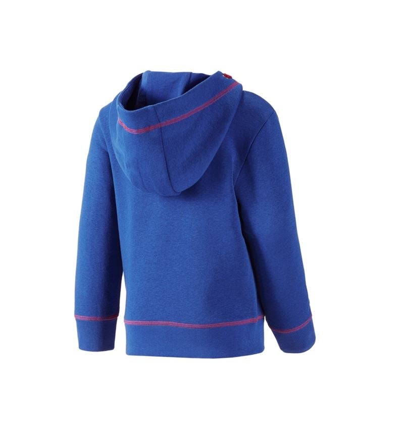 Emner: Hoody-Sweatshirt e.s.motion 2020, børne + kornblå/ildrød 2