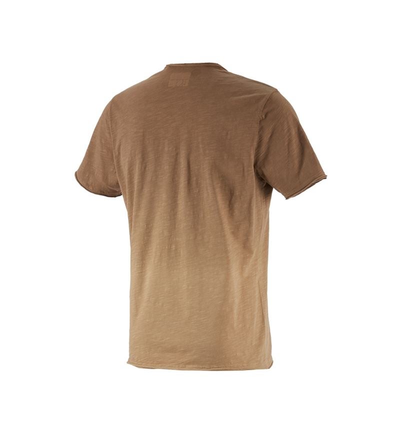 Emner: e.s. T-Shirt workwear ostrich + lysebrun vintage 2