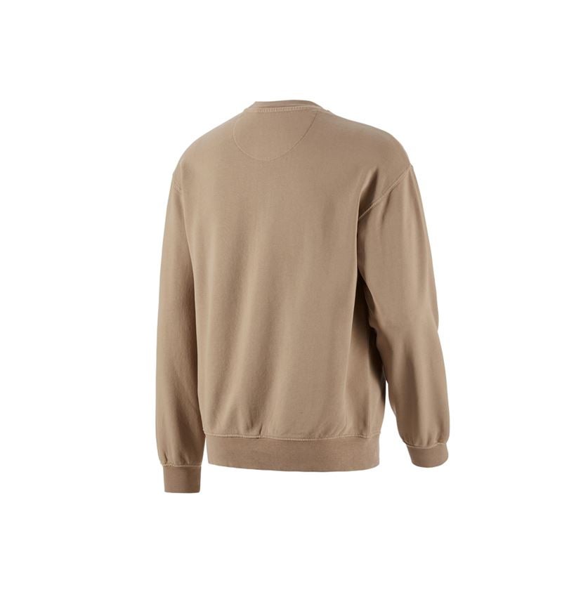 T-Shirts, Pullover & Skjorter: Oversize sweatshirt e.s.motion ten + korkbeige vintage 4