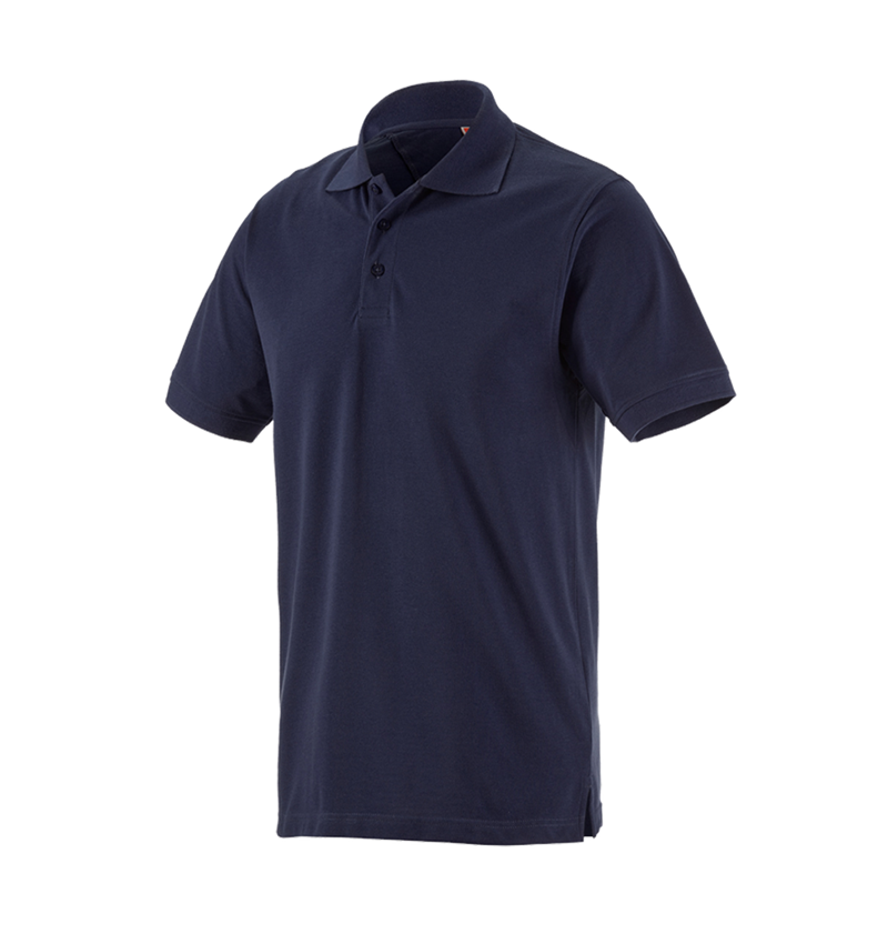 T-Shirts, Pullover & Skjorter: Pique-Polo e.s.industry + mørkeblå