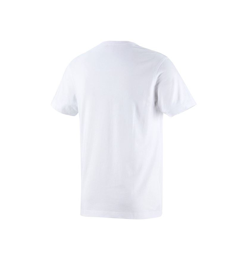 T-Shirts, Pullover & Skjorter: T-Shirt e.s.industry + hvid 1