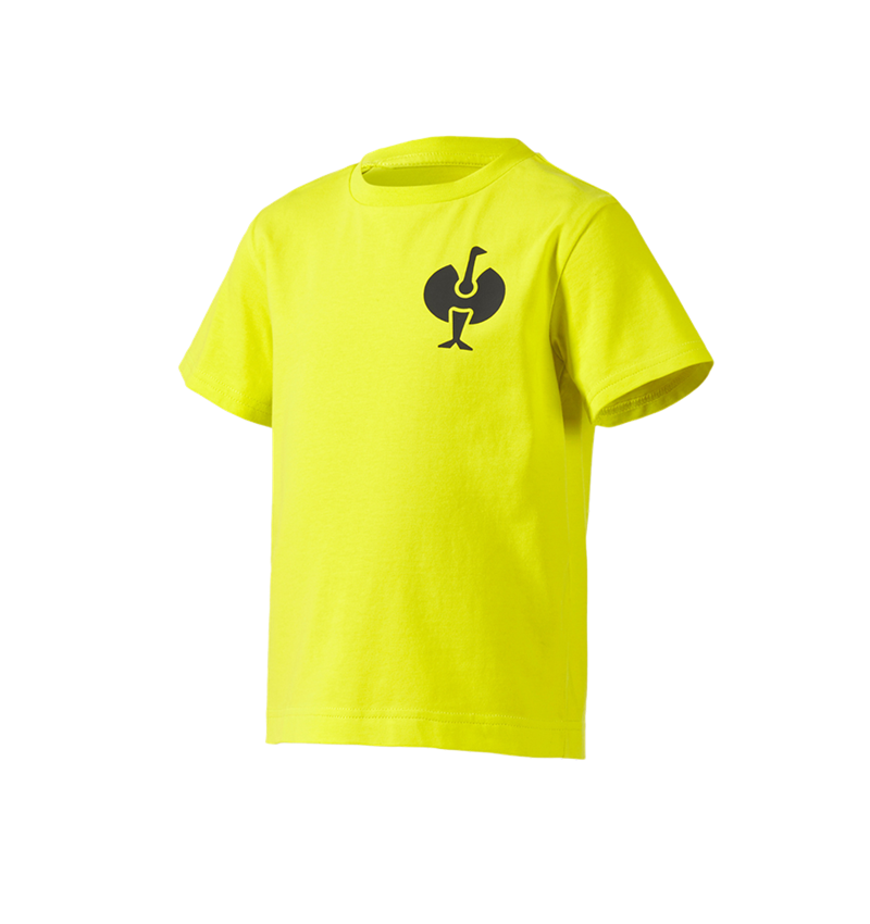 T-Shirts, Pullover & Skjorter: T-Shirt e.s.trail, børn + syregul/sort 2