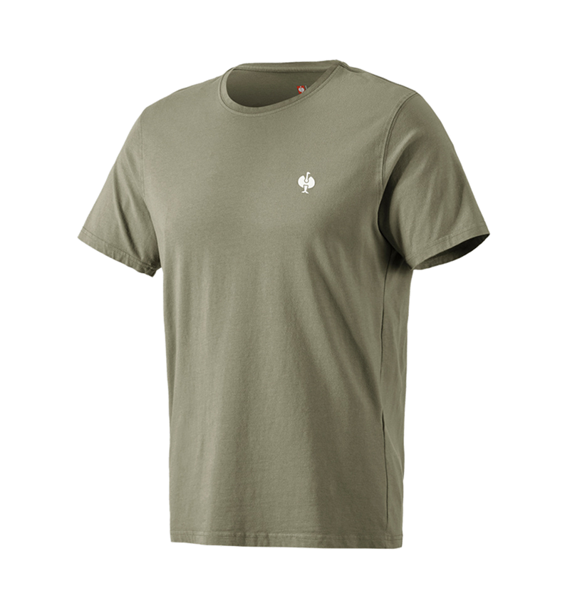 Emner: T-Shirt e.s.motion ten pure + mosgrøn vintage 2