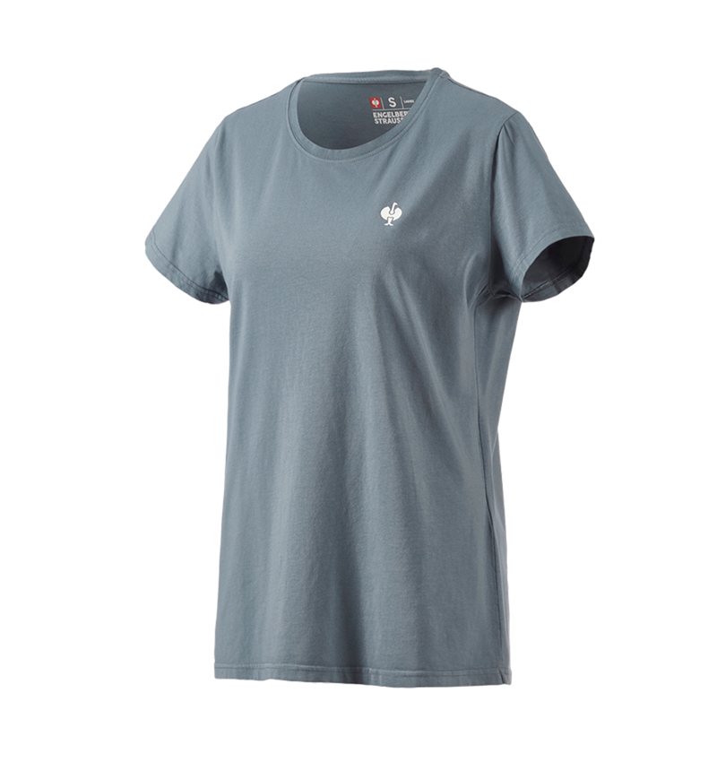 T-Shirts, Pullover & Skjorter: T-Shirt e.s.motion ten pure, damer + røgblå vintage 2