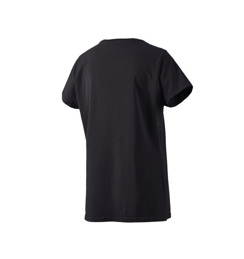 T-Shirts, Pullover & Skjorter: T-Shirt e.s.motion ten pure, damer + oxidsort vintage 3
