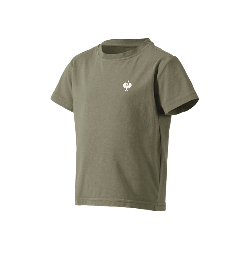 T-Shirts, Pullover & Skjorter: T-shirt e.s.motion ten pure, børne + mosgrøn vintage 2