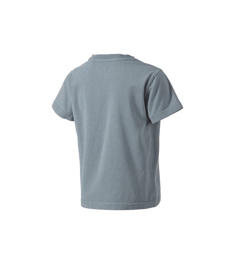 Emner: T-shirt e.s.motion ten pure, børne + røgblå vintage 1