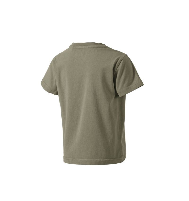 T-Shirts, Pullover & Skjorter: T-shirt e.s.motion ten pure, børne + mosgrøn vintage 3