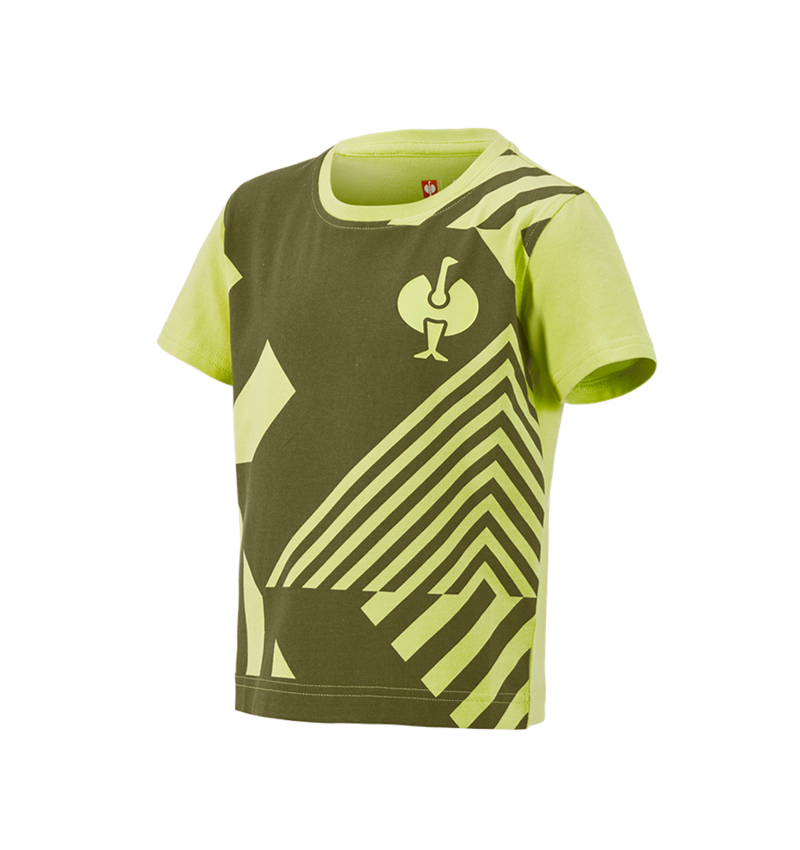 Shirts, Pullover & more: T-Shirt e.s.trail graphic, children's + junipergreen/limegreen 2
