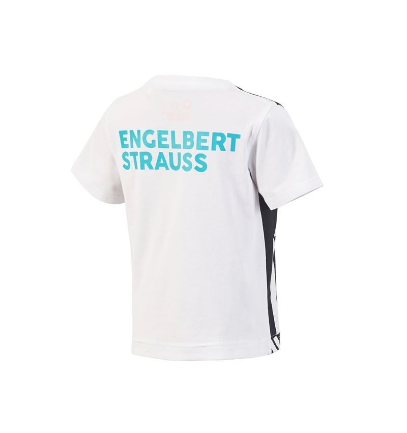 T-Shirts, Pullover & Skjorter: T-Shirt e.s.trail graphic, børne + sort/hvid 3