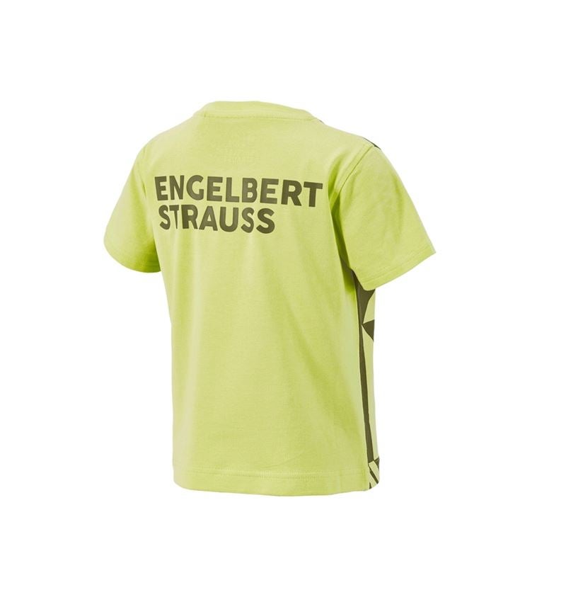 Emner: T-Shirt e.s.trail graphic, børne + enebærgrøn/limegrøn 3