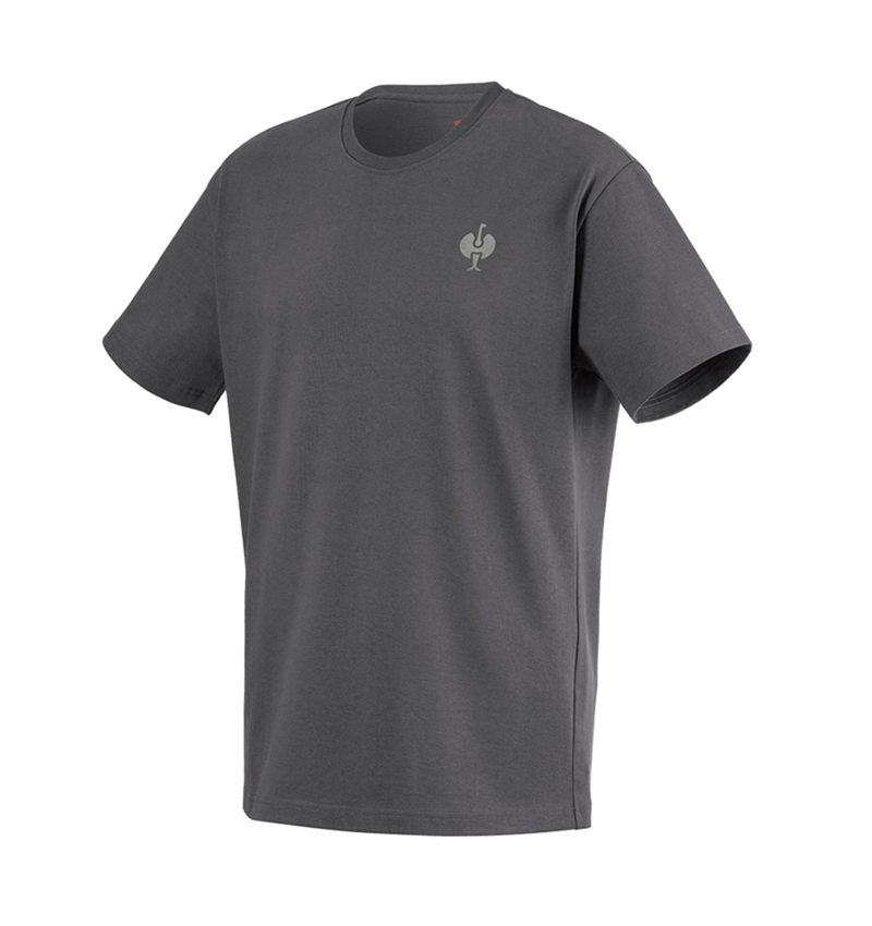 Emner: T-shirt heavy e.s.iconic + karbongrå 9