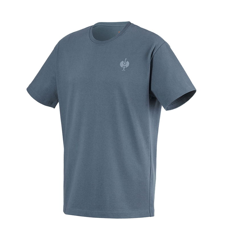 T-Shirts, Pullover & Skjorter: T-shirt heavy e.s.iconic + oxidblå 9