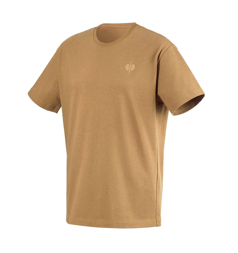 T-Shirts, Pullover & Skjorter: T-shirt heavy e.s.iconic + mandelbrun 5