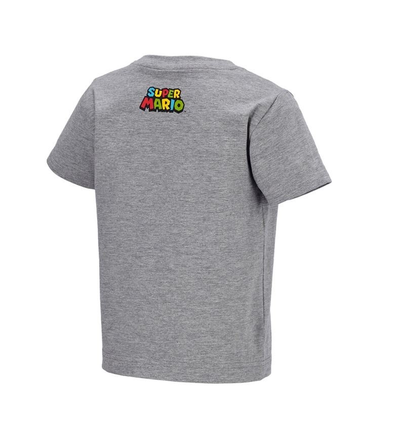 T-Shirts, Pullover & Skjorter: Super Mario T-shirt, børne + gråmeleret 3
