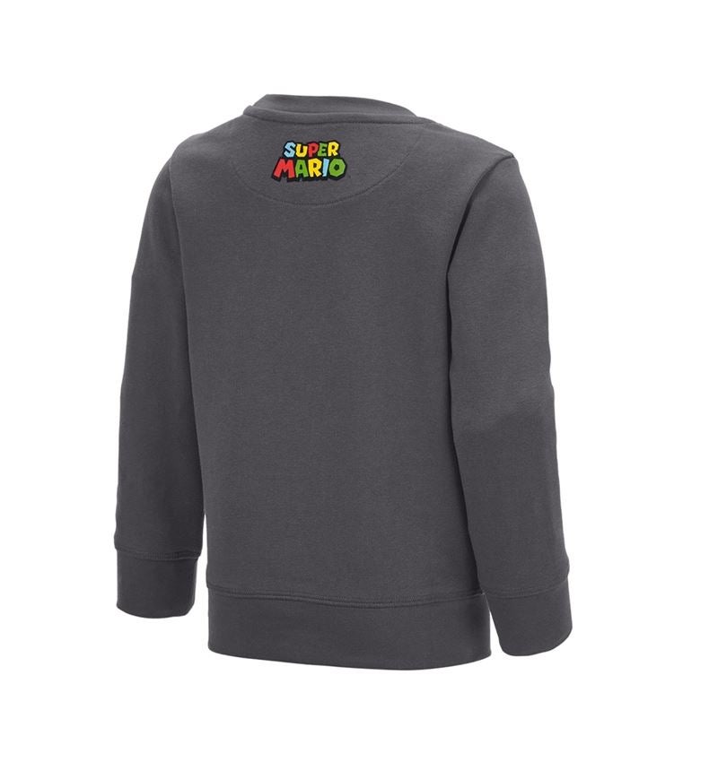 Shirts, Pullover & more: Super Mario Sweatshirt, children's + anthracite 3
