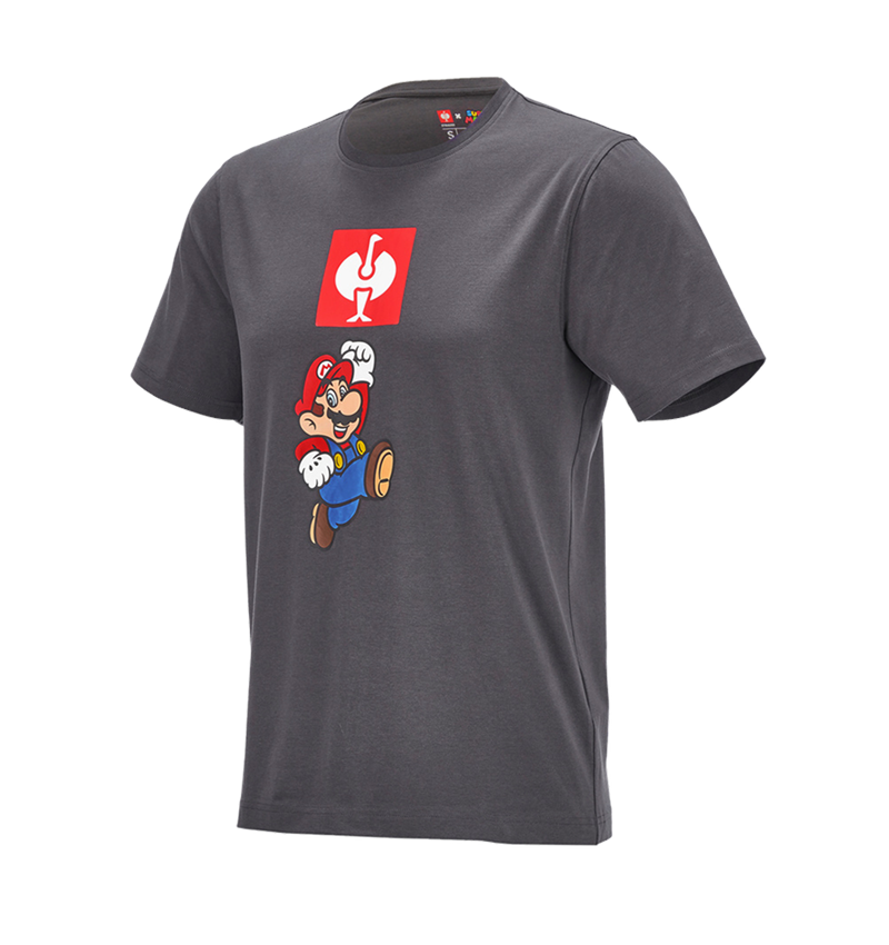 Samarbejde: Super Mario T-shirt, herrer + antracit 2