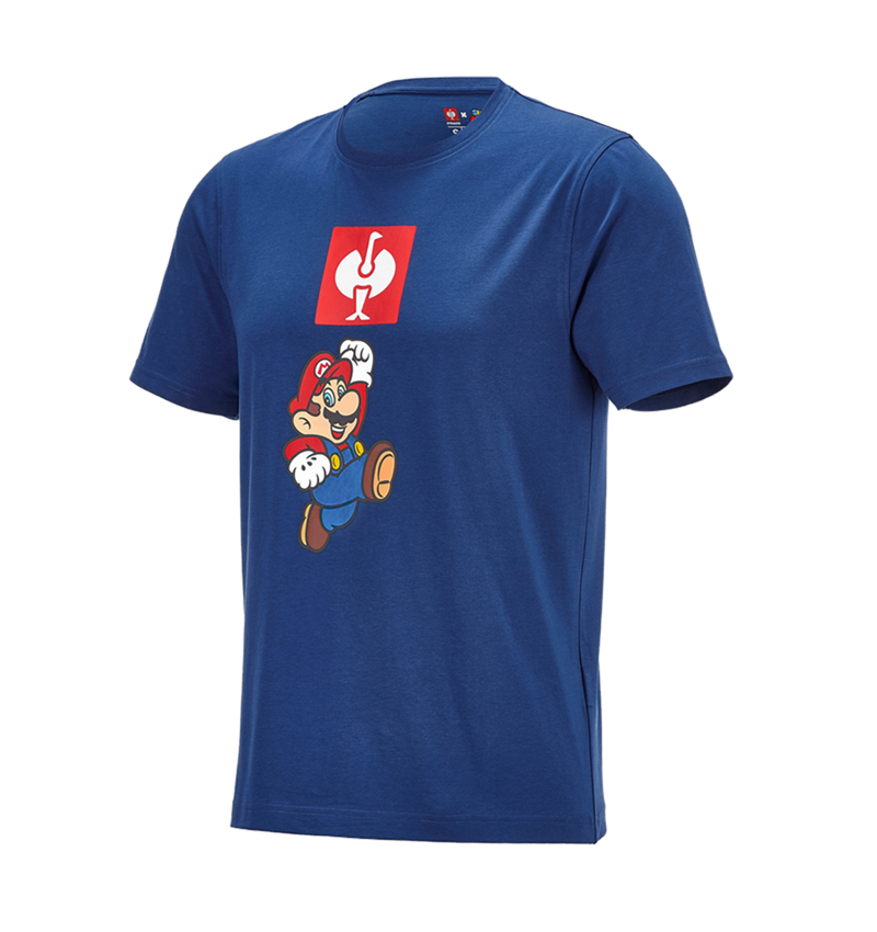 Shirts, Pullover & more: Super Mario T-Shirt, men's + alkaliblue 4
