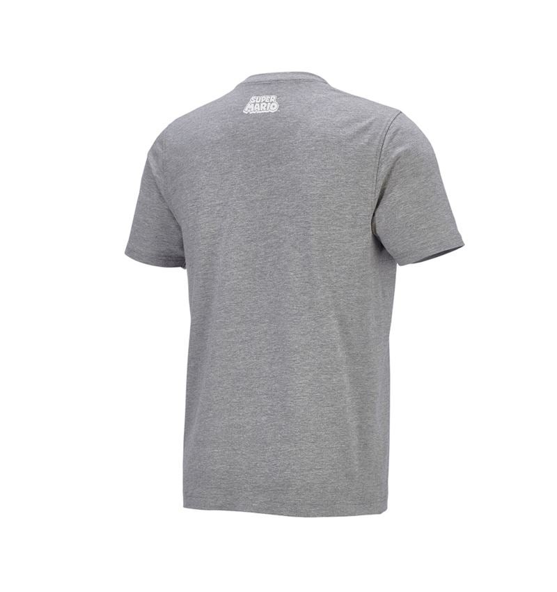 T-Shirts, Pullover & Skjorter: Super Mario T-shirt, herrer + gråmeleret 2