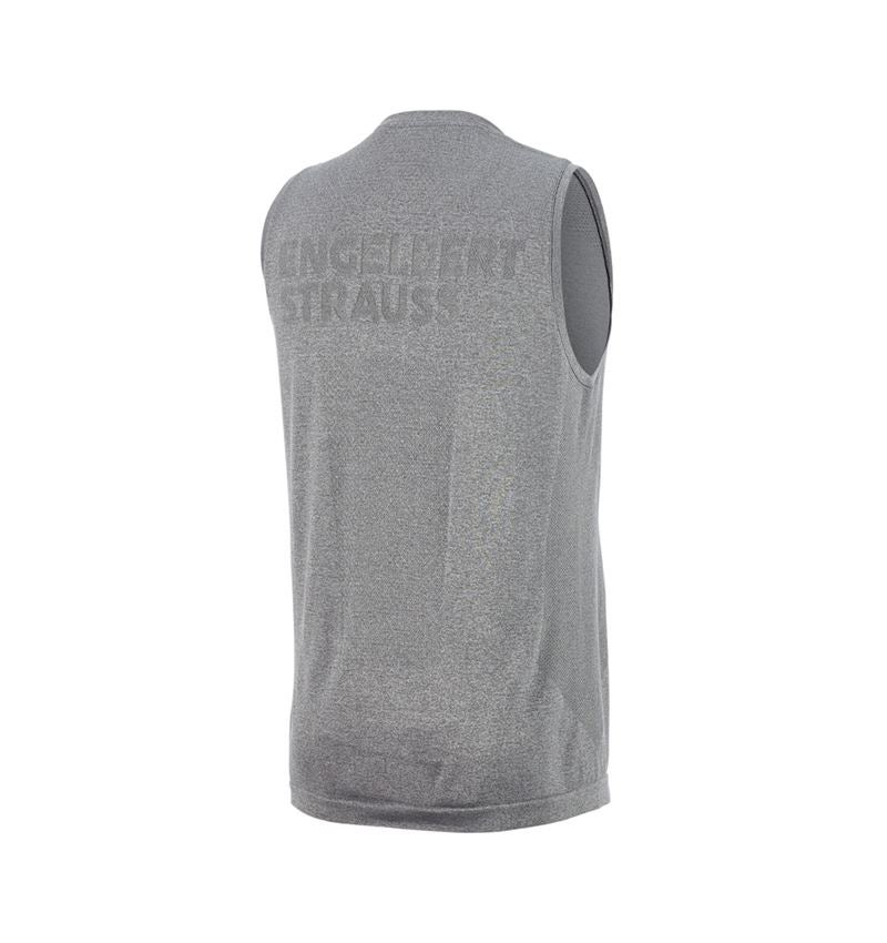 T-Shirts, Pullover & Skjorter: Atletik-shirt seamless e.s.trail + basaltgrå melange 6