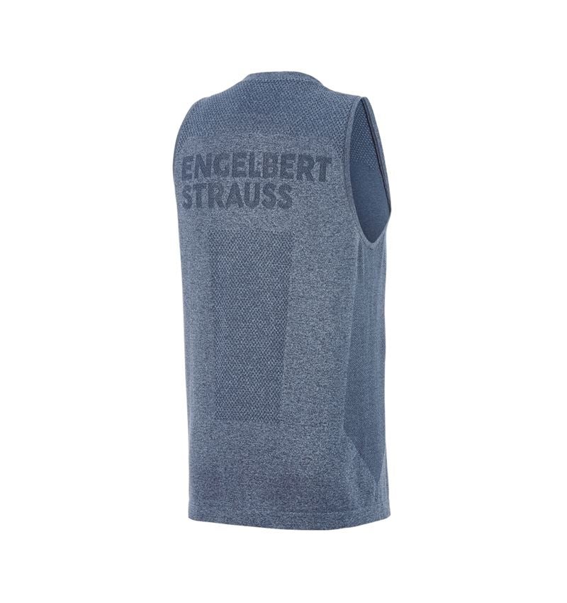 Beklædning: Atletik-shirt seamless e.s.trail + dybblå melange 5