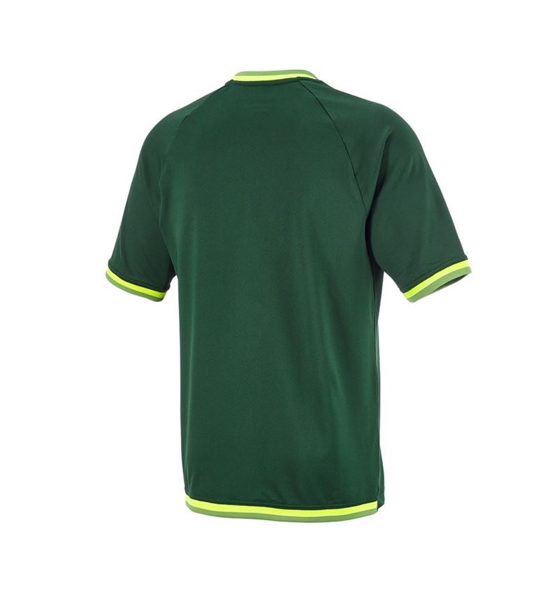 T-Shirts, Pullover & Skjorter: Funktions-T-shirt e.s.ambition + grøn/advarselsgul 7