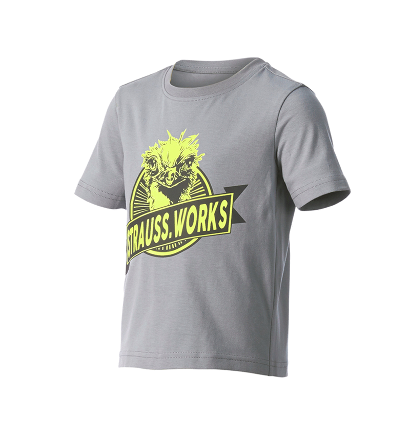 Beklædning: e.s. T-shirt strauss works, børne + platin 5