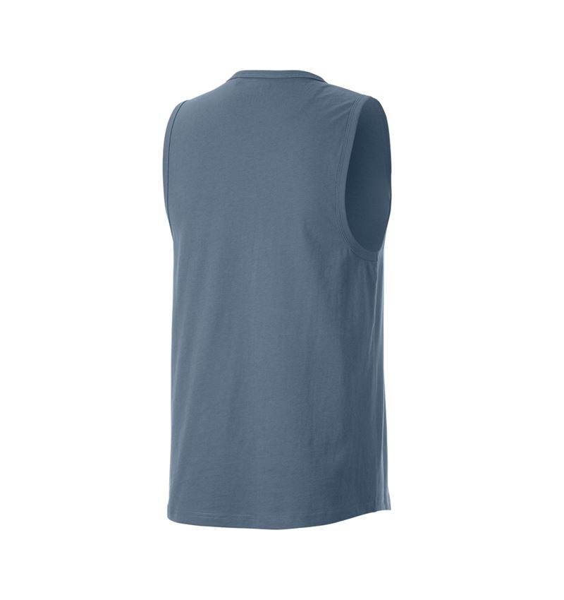 Beklædning: Atletik-shirt e.s.iconic + oxidblå 4