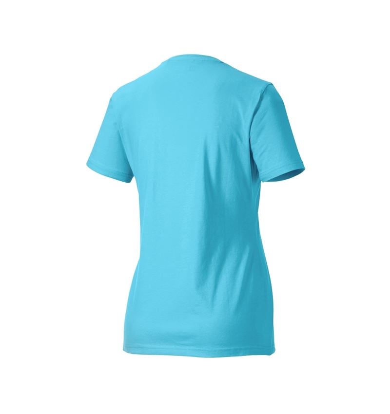 T-Shirts, Pullover & Skjorter: e.s. T-shirt strauss works, damer + lapisturkis 5