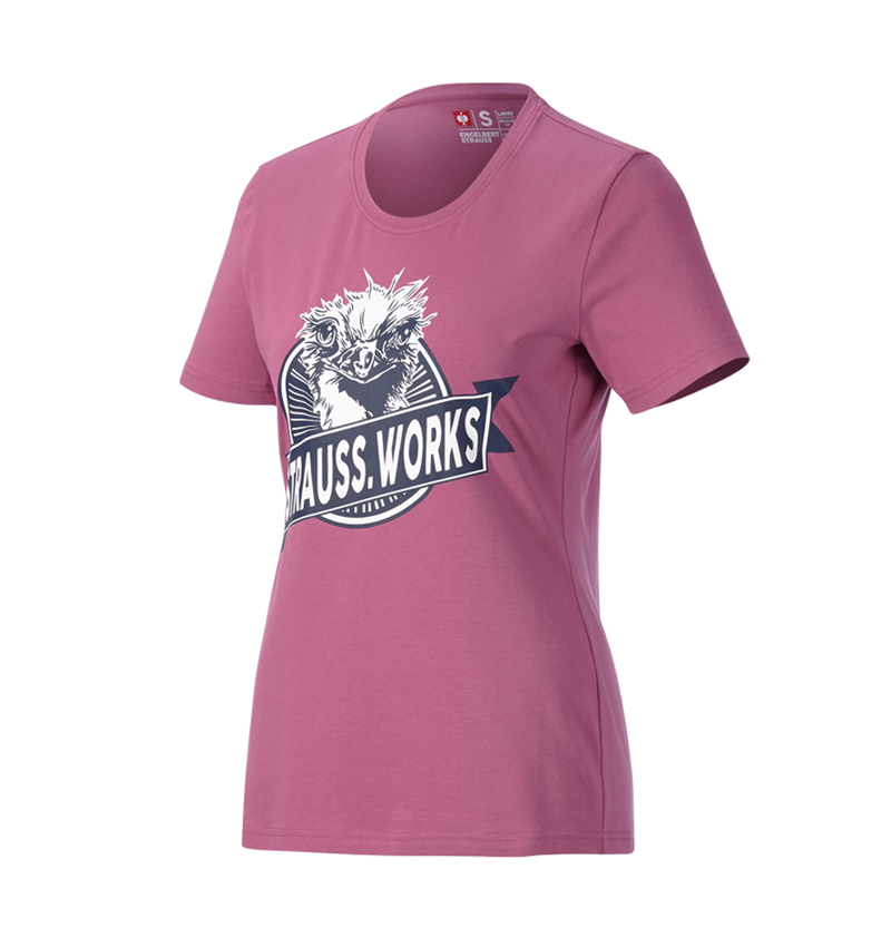 T-Shirts, Pullover & Skjorter: e.s. T-shirt strauss works, damer + tarapink 3